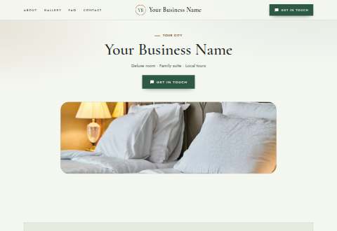 Premium Light design, Hotel & homestay example