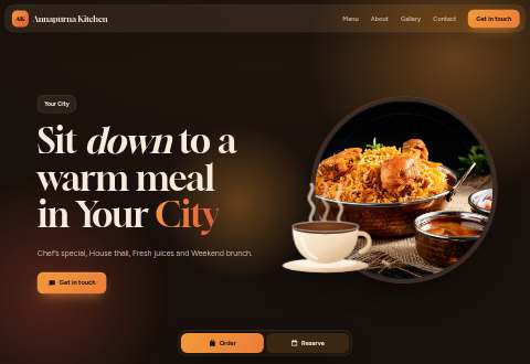 Ember & Steam design, Restaurant & cafe example