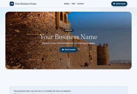 Voyage Travel design, Travel agent & tour operator example